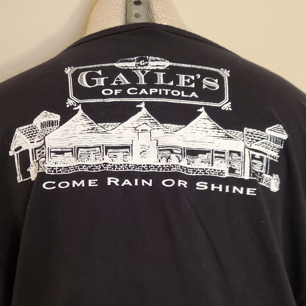 Anvil black tshirt XL Gayle's of capitola